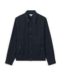 Oversized Fit Cadiz Linen Overshirt