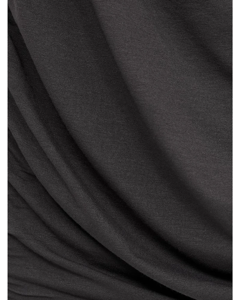 Ruched Mini Jersey Dress
