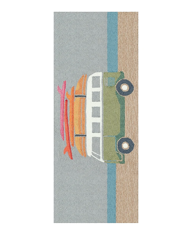 Liora Manne Frontporch Van Life Runner Area Rug, 2' x 5'