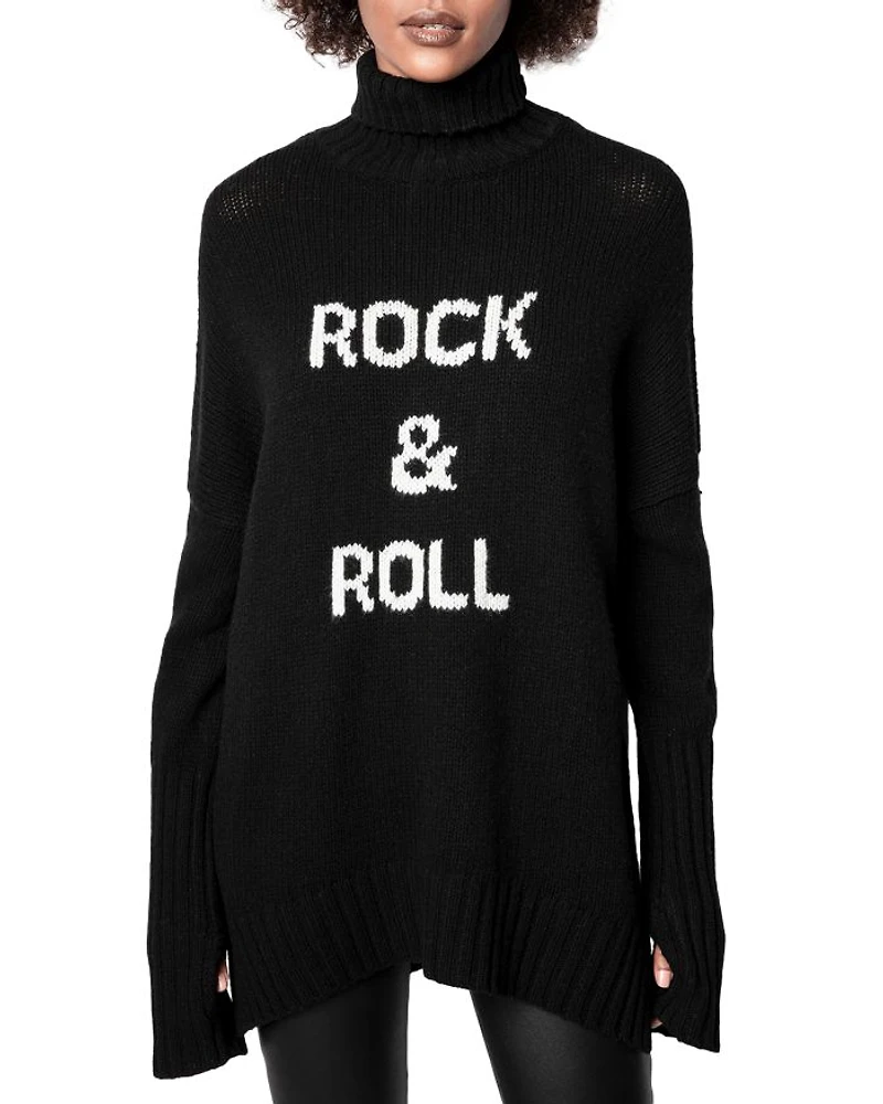 Alma Merino Wool Turtleneck Sweater