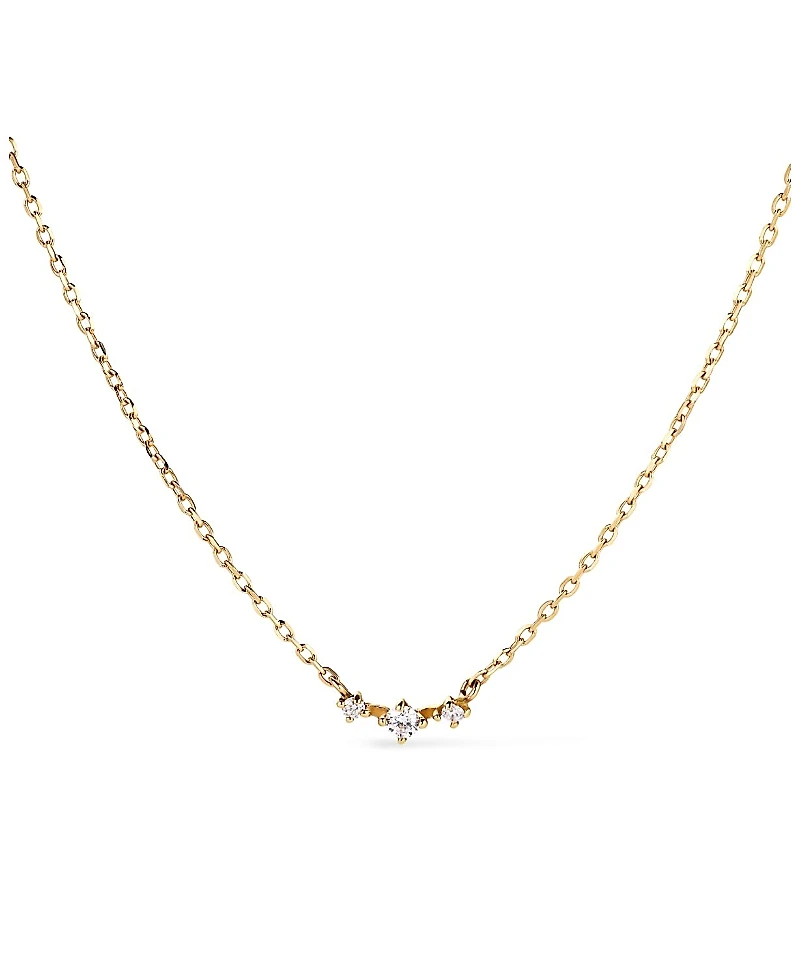 Ana Luisa Triple Lab-Grown Diamond Necklace