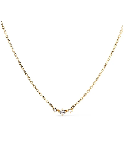 Ana Luisa Triple Lab-Grown Diamond Necklace