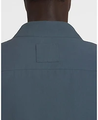 Fluid Cotton Ascot Collar Top