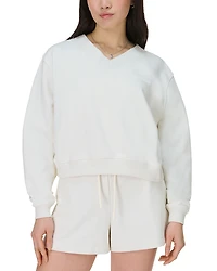 Sweaty Betty Revive Crop V Neck Sweatshirt