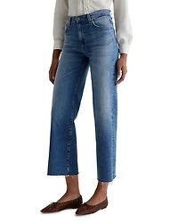 Saige High Rise Wide Leg Cropped Jeans 16 Years Postcard