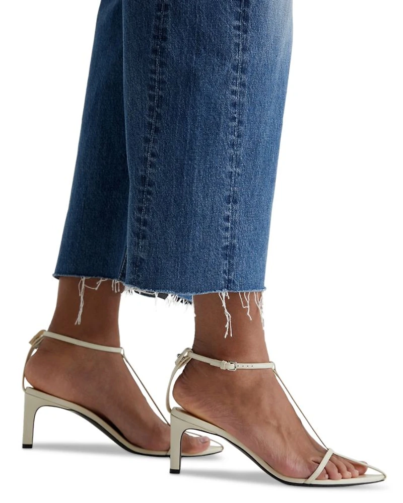 Hattie High Rise Crop Barrel Leg Jeans Gemini
