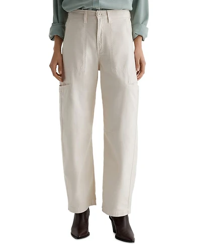 Hazal High Rise Barrel Leg Jeans Opal Stone