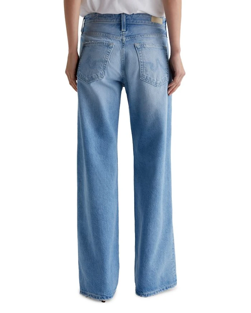 Adria Low Rise Wide Leg Jeans Siren
