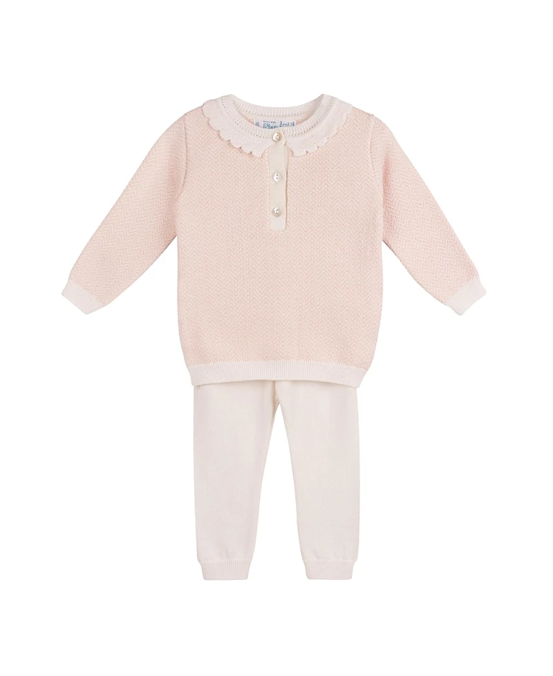 Feltman Brothers Girls' Chevron Knit Set - Baby, Little Kid