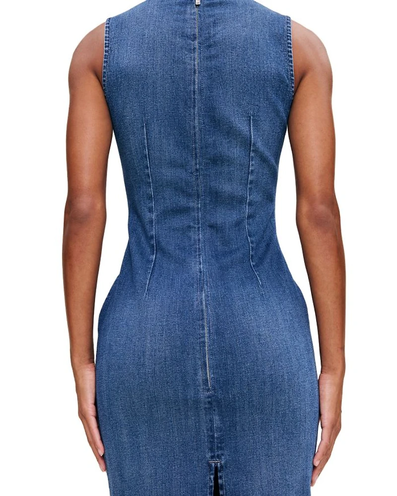 Esme Denim Midi Dress