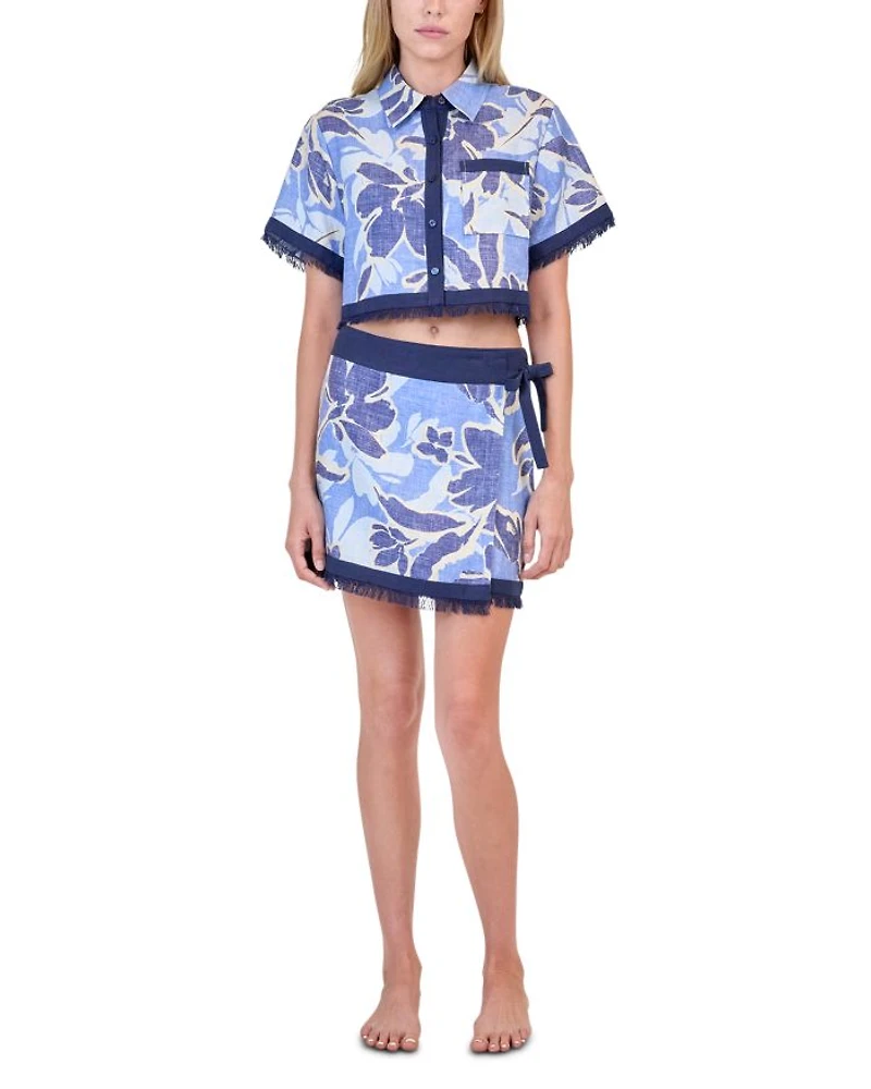 Bethany Mini Wrap Skirt