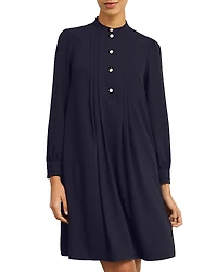 Hobbs London Madeline High Neck Mini Dress