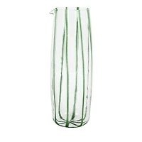 Nuovo Stripe Green Pitcher