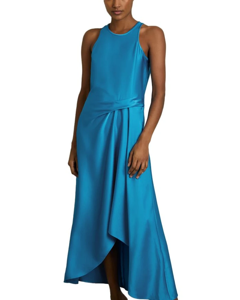 Petite Micah Drape Dress