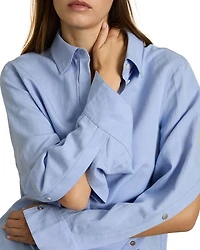 Popper Back Shirt