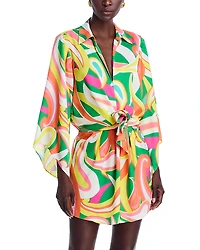 Ramy Brook Retro Printed Penny Dress - Exclusive