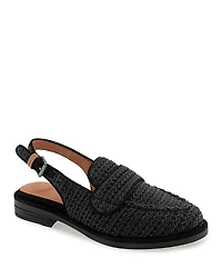 Gentle Souls by Kenneth Cole Women's Caleb Slingback Loafer Flats