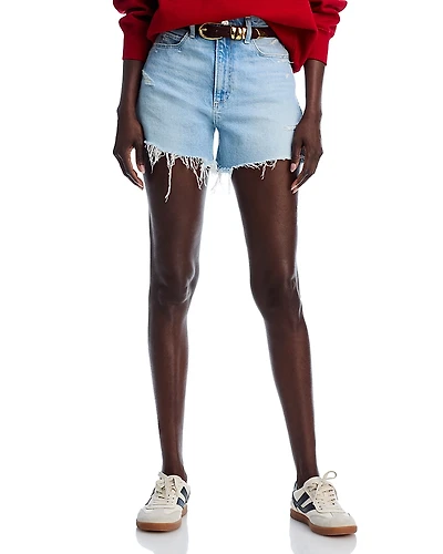 Paige Dani Raw Hem Shorts