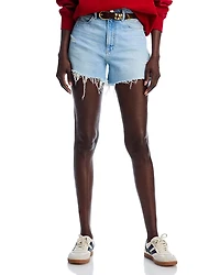 Paige Dani Raw Hem Shorts