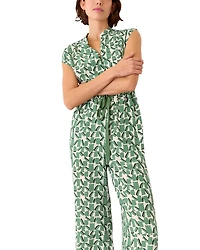Petite Wide Leg Jumpsuit