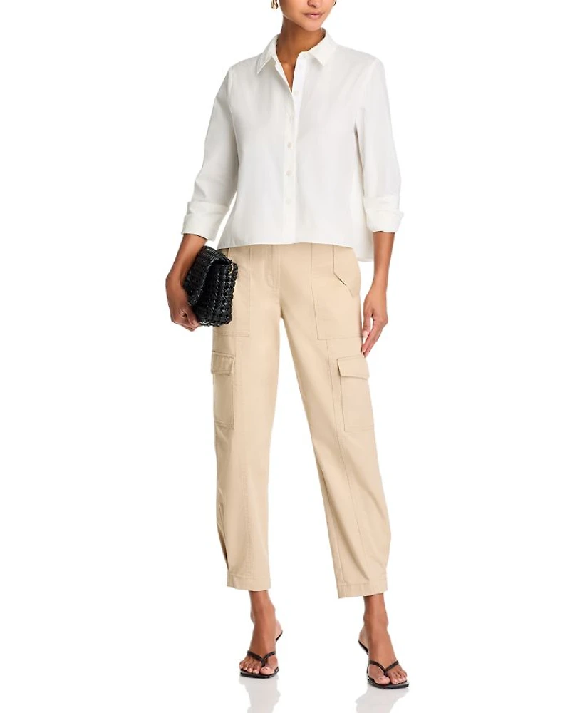Aria Pleated Shirt