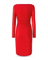 Long Sleeve Pencil Midi Dress