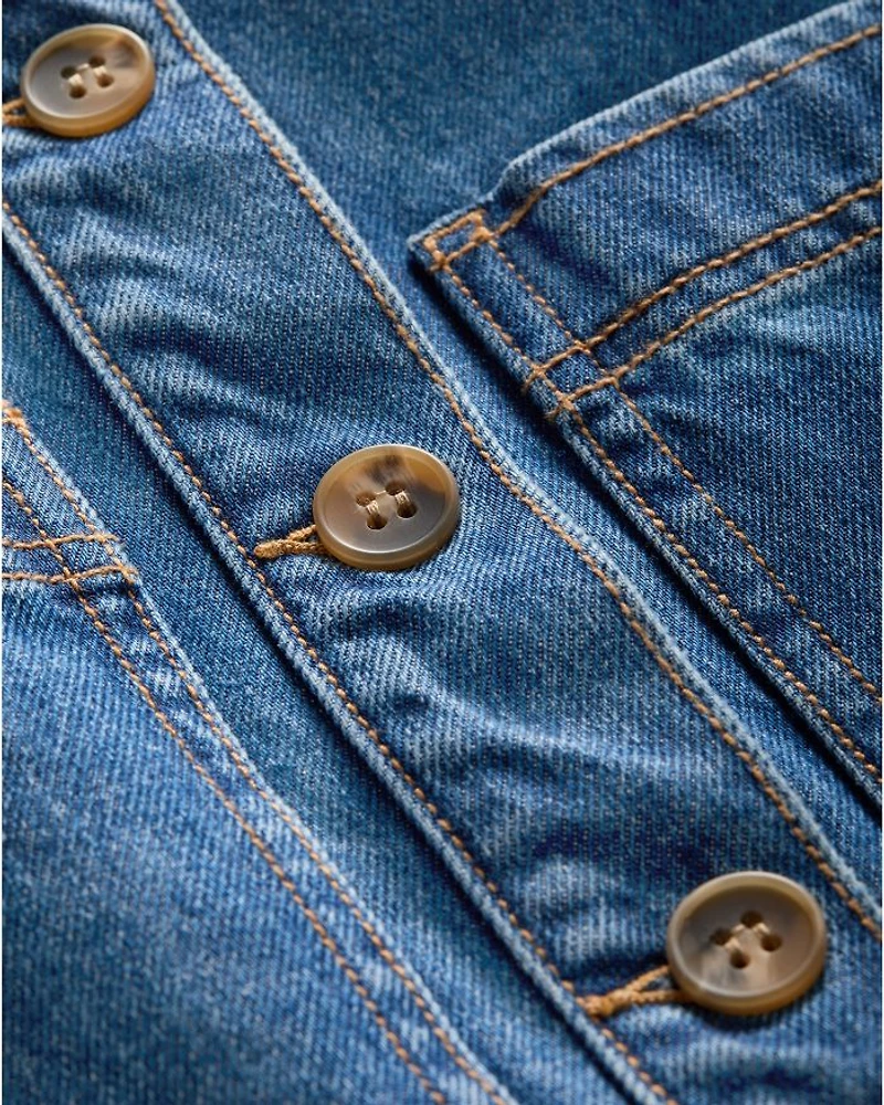 Oakley Denim Shift Dress