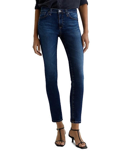 Ag Mid Rise Ankle Skinny Jeans