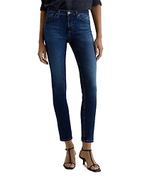 Ag Mid Rise Ankle Skinny Jeans