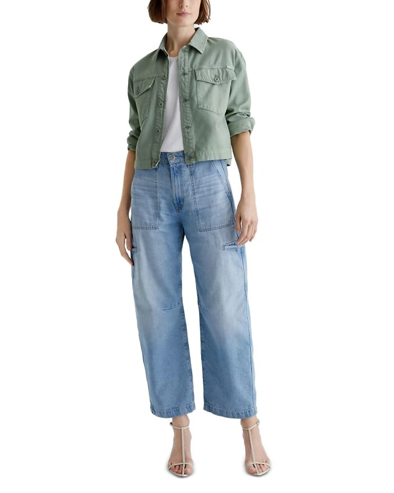 Hazal High Rise Wide Leg Jeans Siren