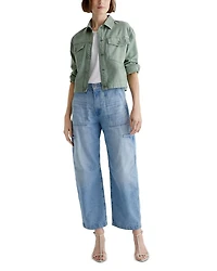 Hazal High Rise Wide Leg Jeans Siren