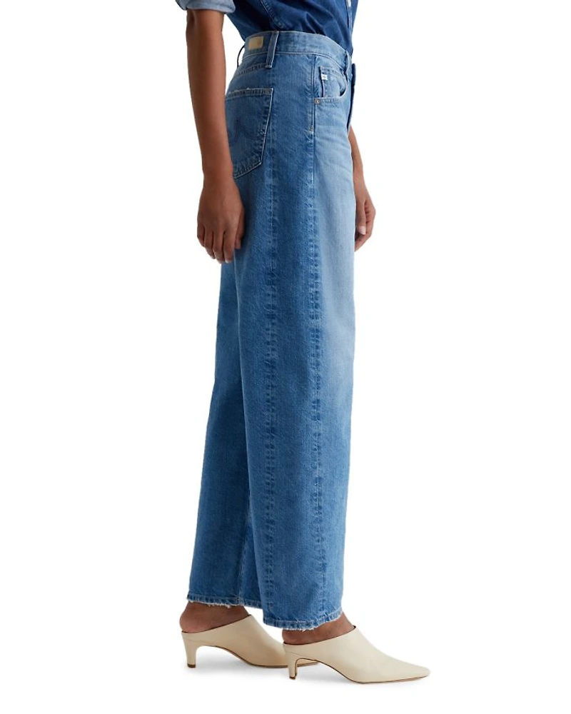 High Rise Barrel Leg Jeans Flashback