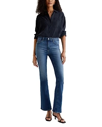 Farrah Mid Rise Bootcut Jeans Oceanside