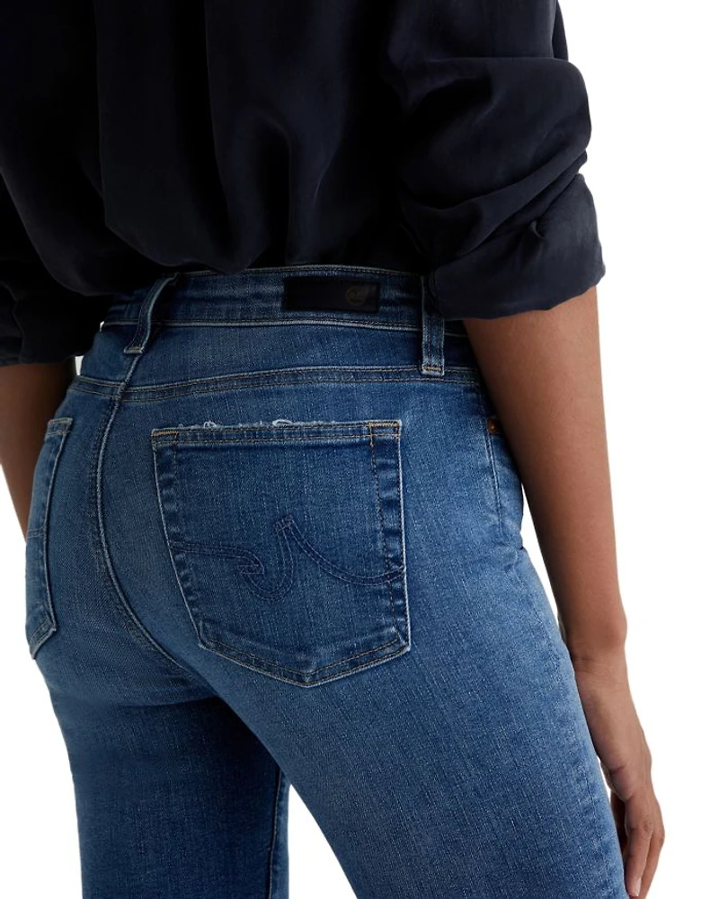 Mid Rise Straight Leg Jeans Oceanside