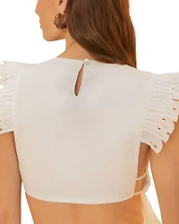 Butterfly Richelieu Blouse