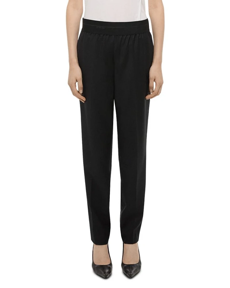 Wool Tapered Pants