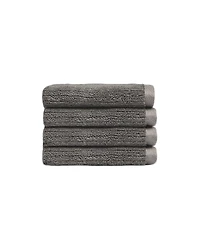 Cozy Earth Ribbed Terry Washcloths, Set of 4