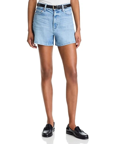 Dani High Rise Denim Shorts Aniyah Distressed