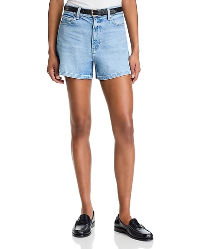 Paige Dani High Rise Denim Shorts