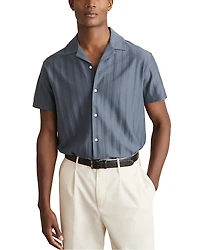 Reiss Textured Camp Shirt