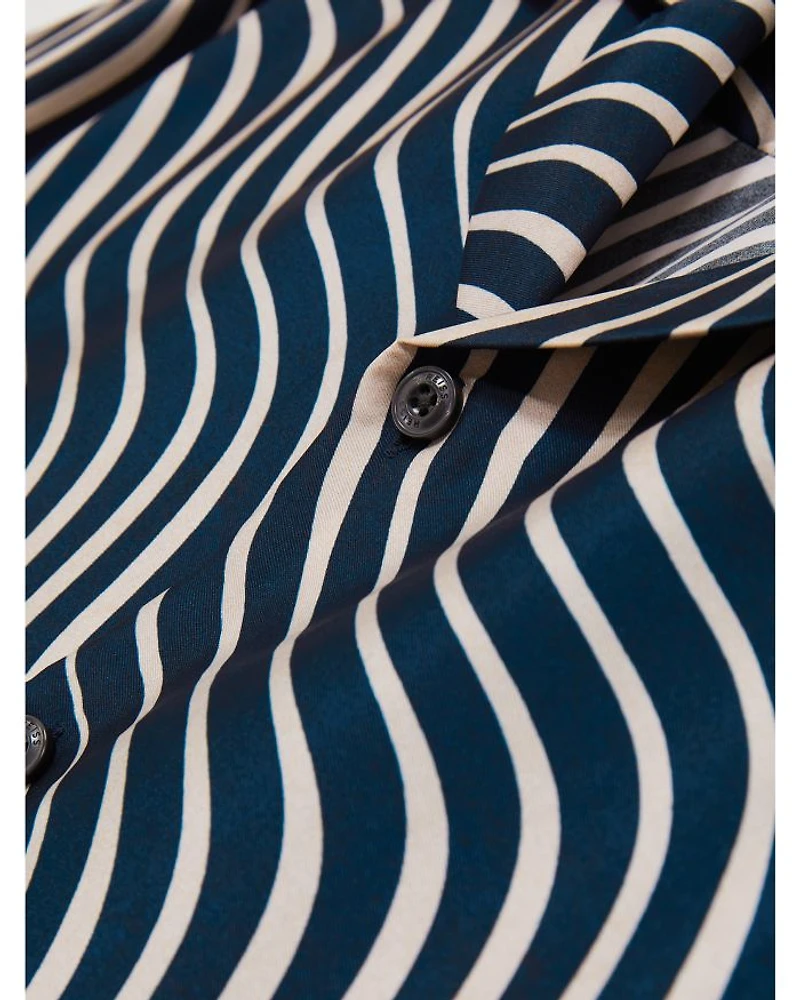Printed Camp Shirt
