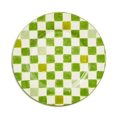 Mackenzie-Childs Check Round Platter