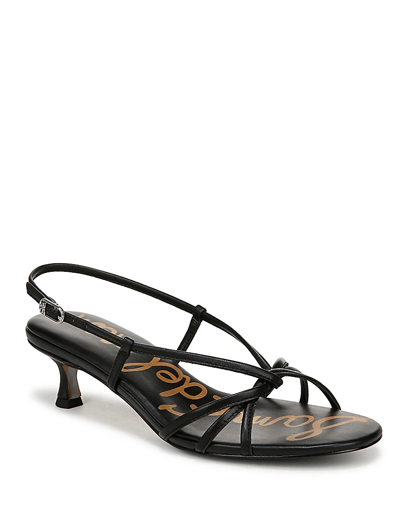 Sam Edelman Women's Cressa Leather Strappy Sandals