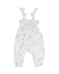 Girls' Smocked Floral Overalls - Baby
