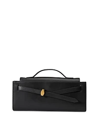 Veronica Beard Dash Leather Clutch Bag