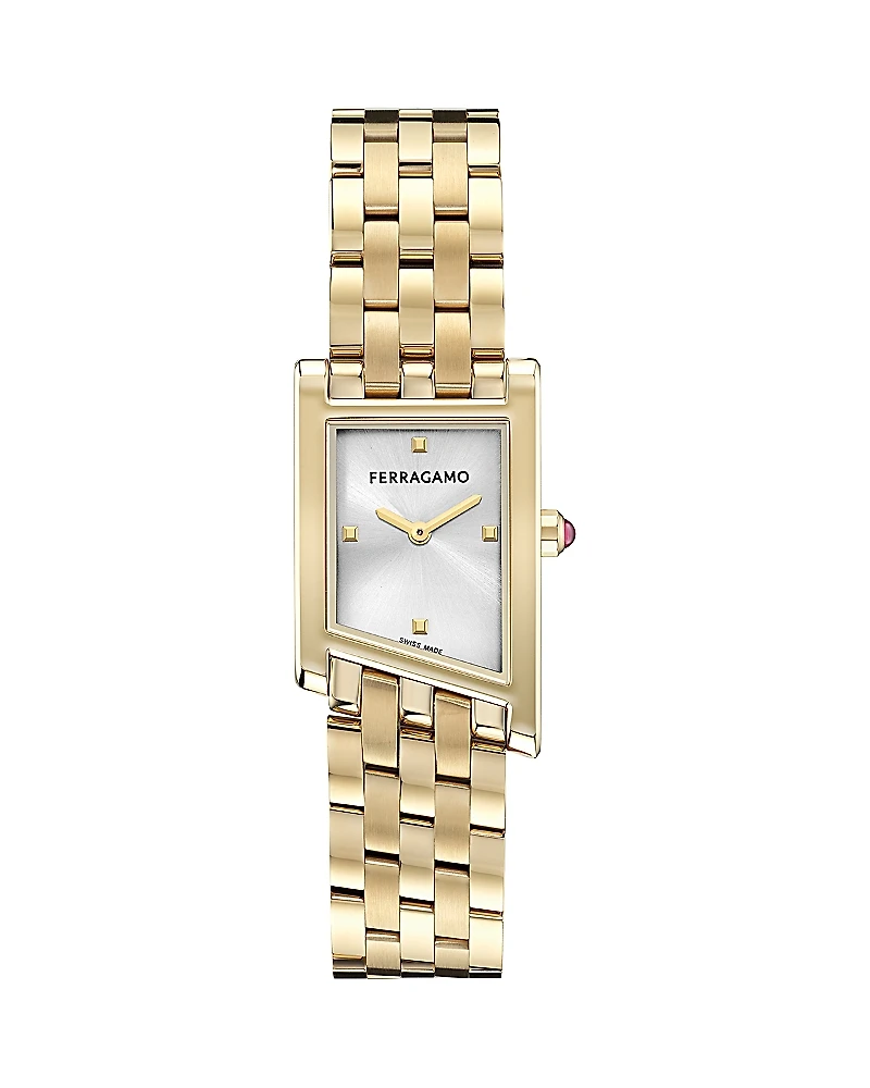 Ferragamo Asymetrique Watch, 22mm x 36mm