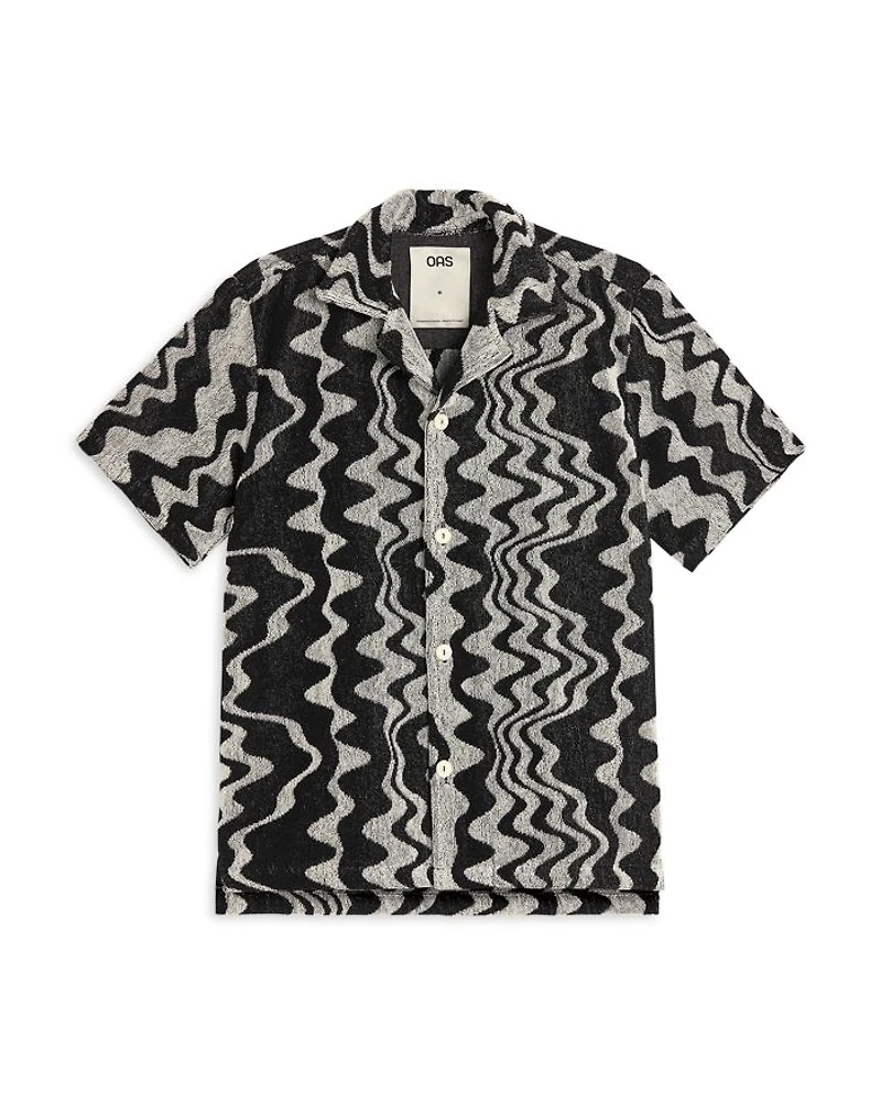 Nero Verve Printed Camp Shirt