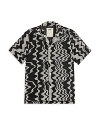 Nero Verve Printed Camp Shirt