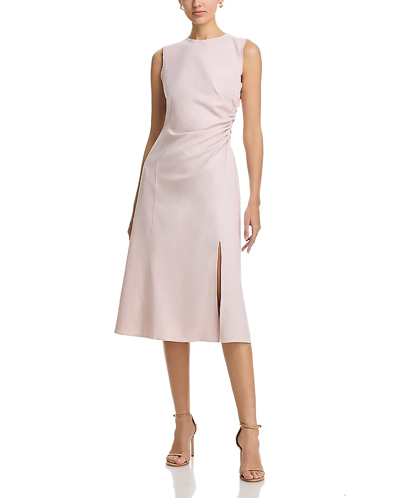 Boss Dianah Ruched Midi Dress