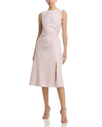 Boss Dianah Ruched Midi Dress